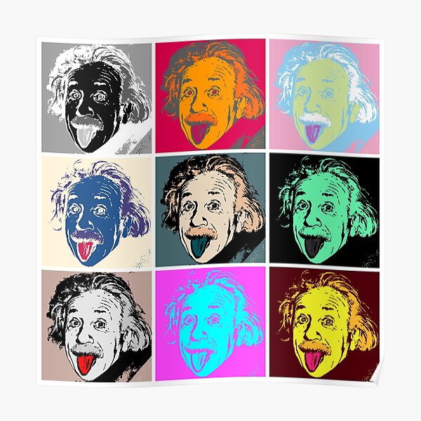 Albert Einstein Posters | Redbubble