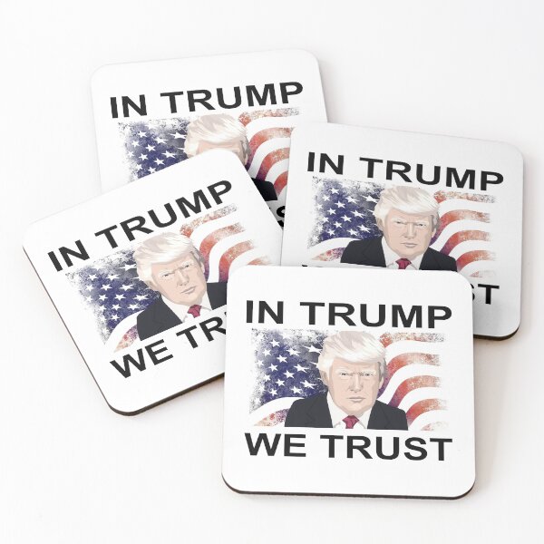 Item preview, President Trump In Trump We Trust graphic designed and sold by RedmonsDesigns.
