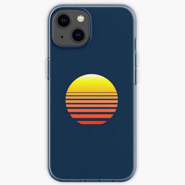 Synthwave Sunset iPhone Soft Case