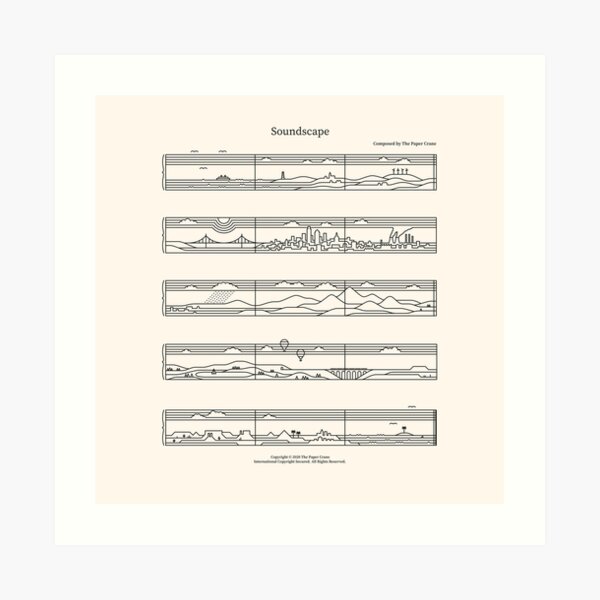 Soundscape Art Print