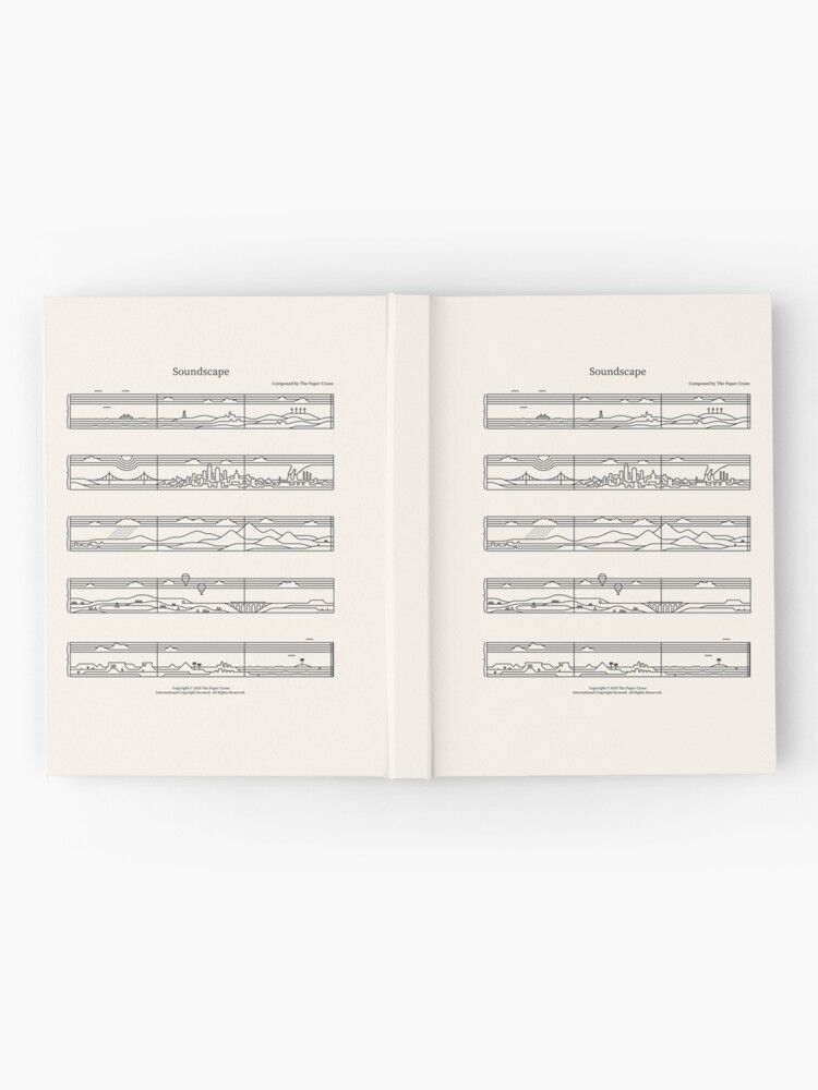 Alternate view of Soundscape Hardcover Journal