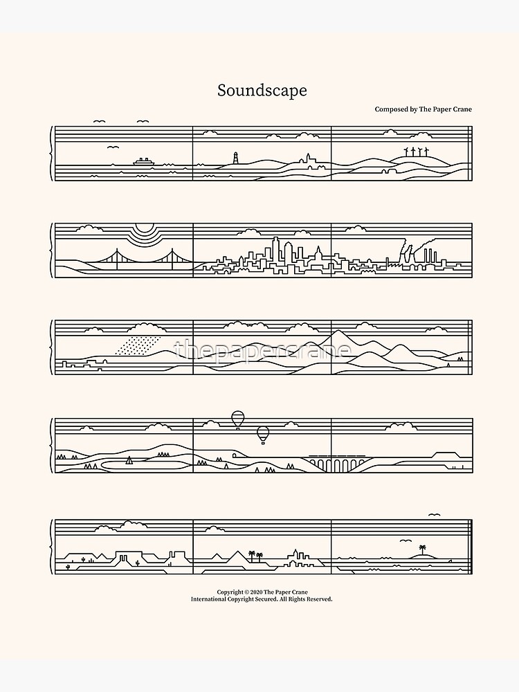Soundscape by thepapercrane