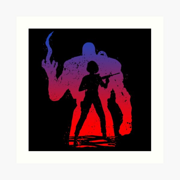Nemesis X Jill - color Art Print
