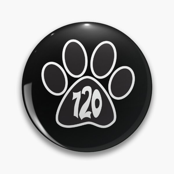 Item preview, Hand Drawn Colorado Paw 720 Area Code designed and sold by itsrturn.