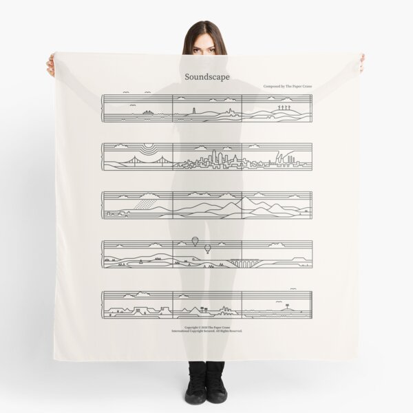 Aperçu de l'œuvre Paysage sonore créée et vendue par thepapercrane.