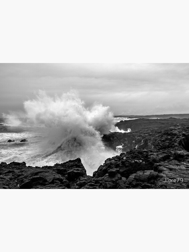 Big coastal storm at Reykjanes peninsula by Lore79