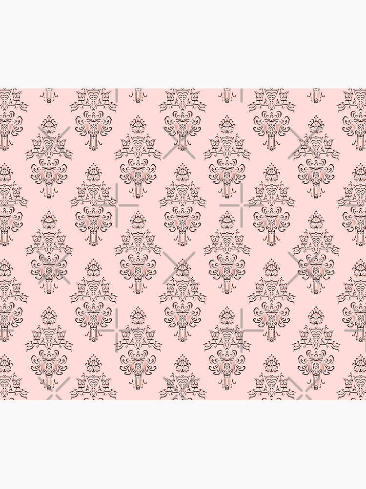 Rose Gold Haunted Mansion Wallpaper Carving by FandomTrading