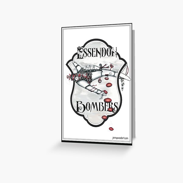 Essendon Bombers Greeting Card