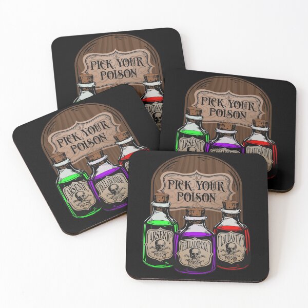 Item preview, Apothecary Poisons designed and sold by RavenWake.