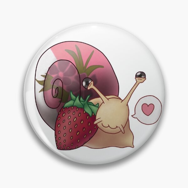 Item preview, WLW Sapphic Strawberry Pride Snail designed and sold by PrideSnails.