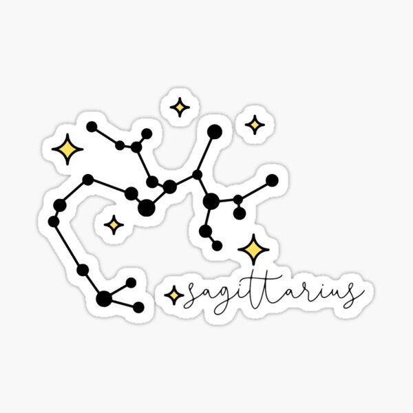 Item preview, Sagittarius Zodiac Constellation designed and sold by laceyykk.