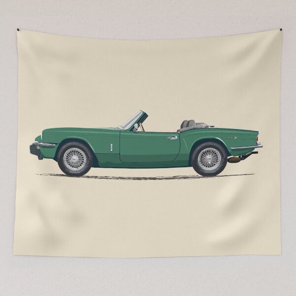 Item preview, British Racing Green Spitfire Mk4 – with optional wire wheels designed and sold by Bigs66.