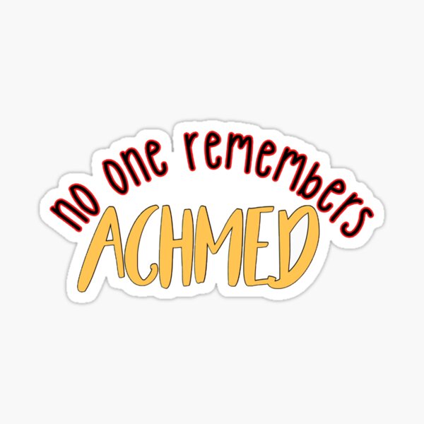 Item preview, no one remembers achmed!! designed and sold by ellie-stone.