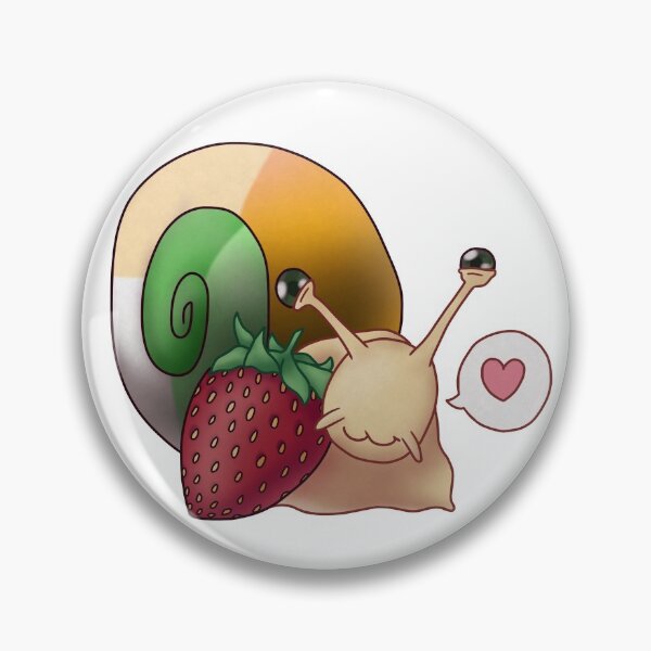 Item preview, NBLNB Enbian Strawberry Pride Snail designed and sold by PrideSnails.