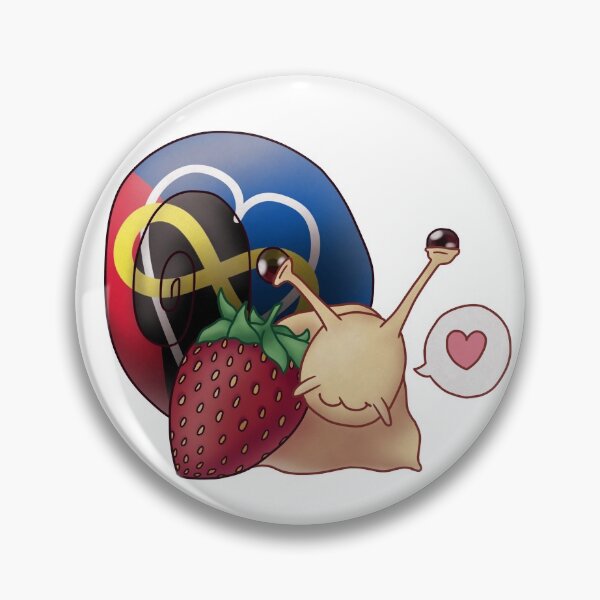 Item preview, Polyamorous Polyam Strawberry Pride Snail designed and sold by PrideSnails.