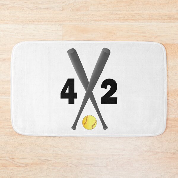 Item preview, Softball number 42 - forty two with bats and ball designed and sold by AllShirts21.