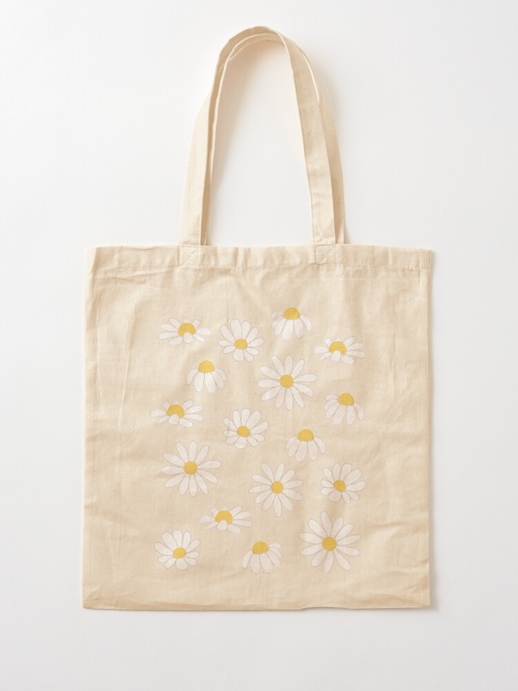 Daisies - Color Tote Bag - Gene Bags