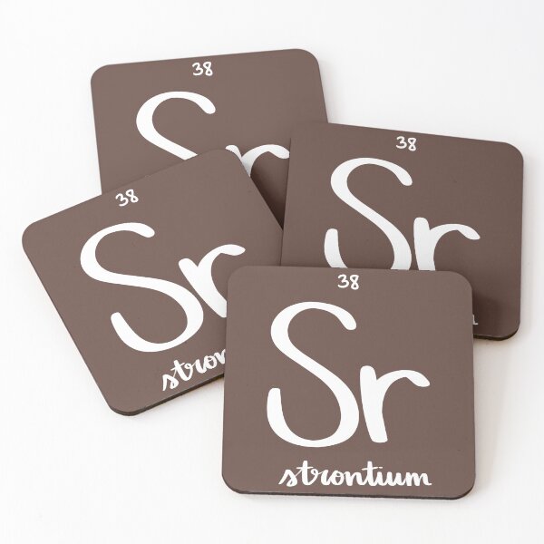 Item preview, Strontium - Periodic Table of the Elements designed and sold by Hodgepodge Bricolage.