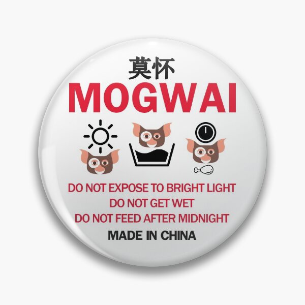 Item preview, The Mogwai Warning Rules designed and sold by Meta Cortex.
