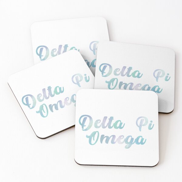 Item preview, Delta Pi Omega watercolor designed and sold by abattles96.