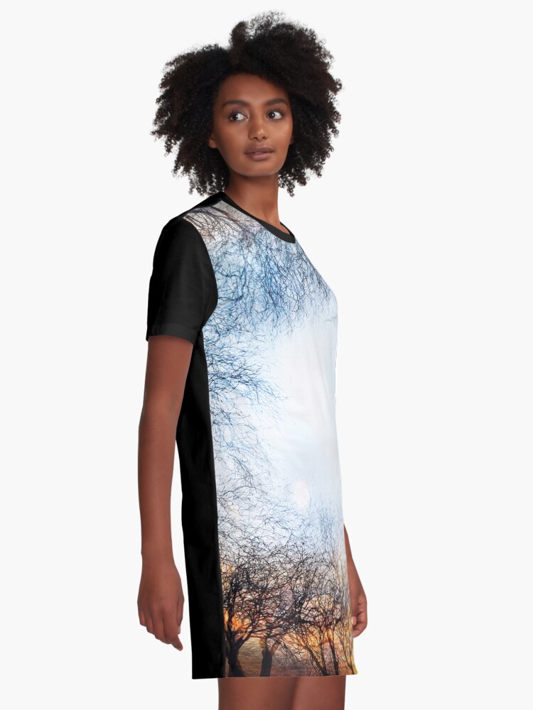 Alternate view of The Gold From the Ground Graphic T-Shirt Dress