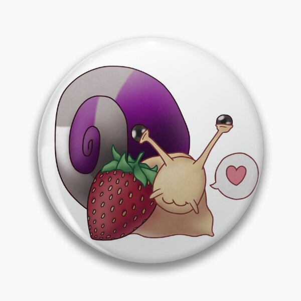 Item preview, Gray-asexual Ace-spec Strawberry Pride Snail designed and sold by PrideSnails.