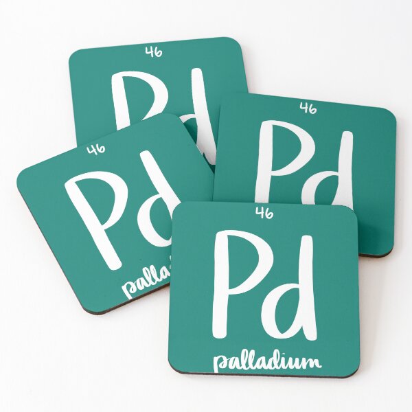Item preview, Palladium - Periodic Table of the Elements designed and sold by Hodgepodge Bricolage.