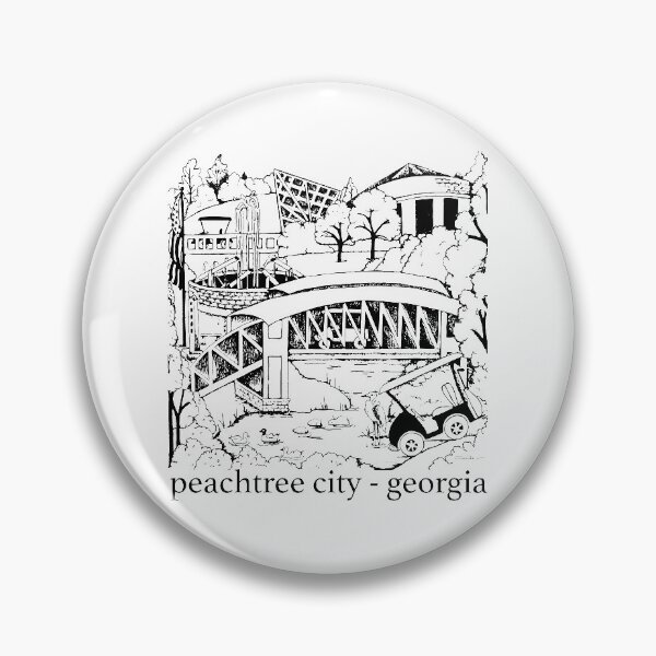 Item preview, Peachtree City, Georgia Souvenir designed and sold by LIMEZINNIASDES.