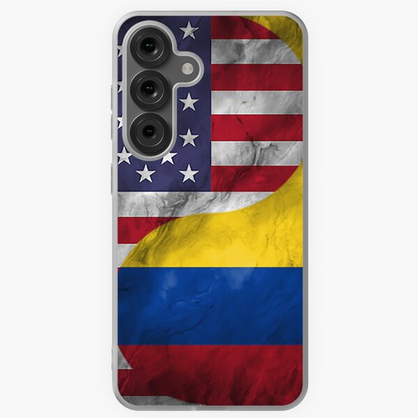 Item preview, USA Colombia Dual Yin Yang Flag designed and sold by ockshirts.