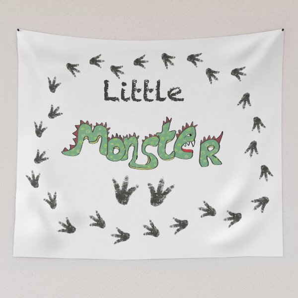 Item preview, Little Monster dinosaur foot print design designed and sold by shantiru.