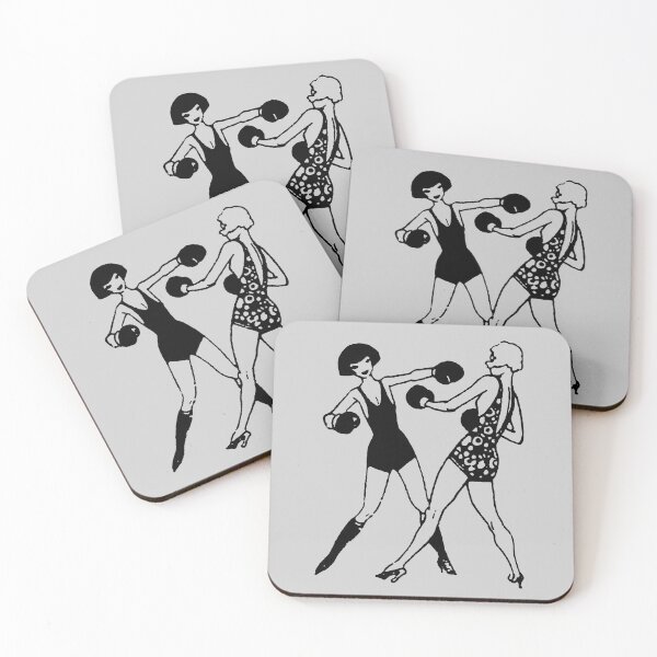 Item preview, Female Boxer Vintage Women Boxing designed and sold by VintageLion.