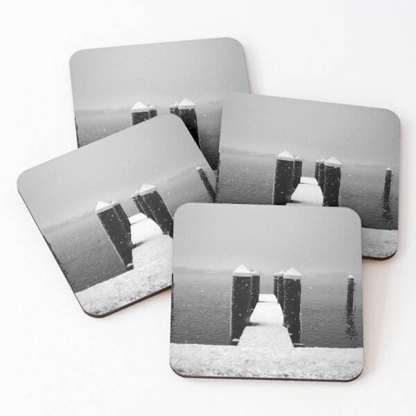 Item preview, Snow Covered Dock No 1 designed and sold by StampCity.
