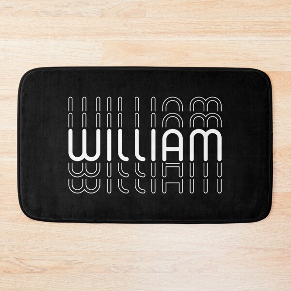 Item preview, Name William in Black and White Style designed and sold by Time-is-Money.