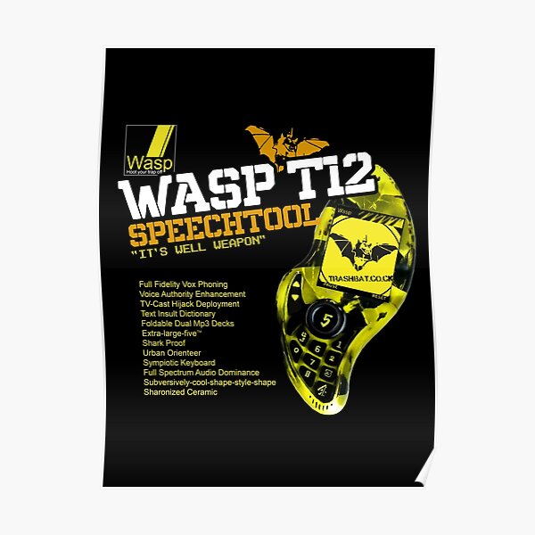 The Wasp T12 Speechtool Poster