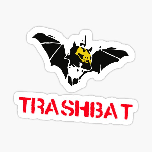 Trashbat Sticker