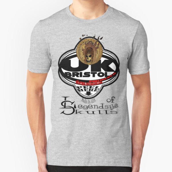legends of the skulls by rogers bros Slim Fit T-Shirt