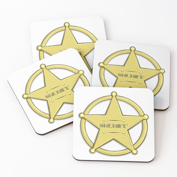 Artikelvorschau, Sheriff's Badge entworfen und verkauft von Angele Gougeon.