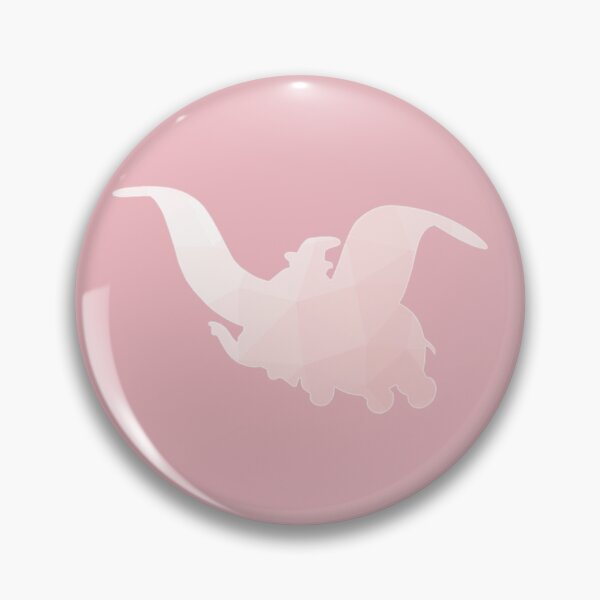 Item preview, Geometric Dumbo Silhouette Millennial Pink designed and sold by FandomTrading.
