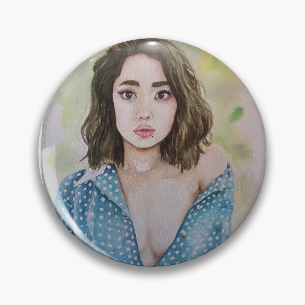 Item preview, Blue Shirt Girl designed and sold by Valérie Catanzaro ART.