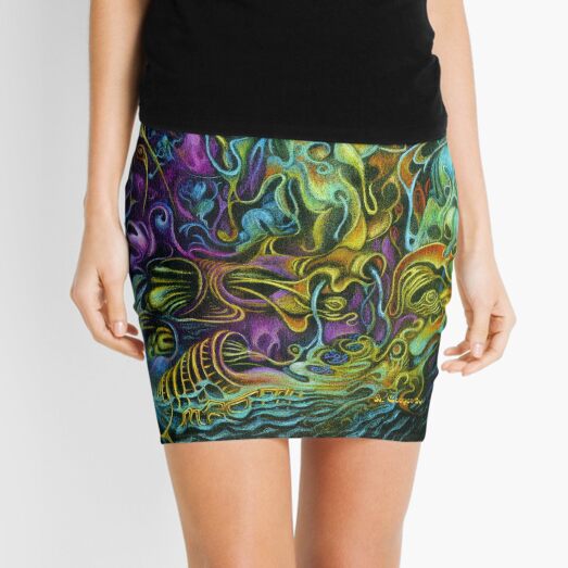Nocturnal Maneuver Mini Skirt