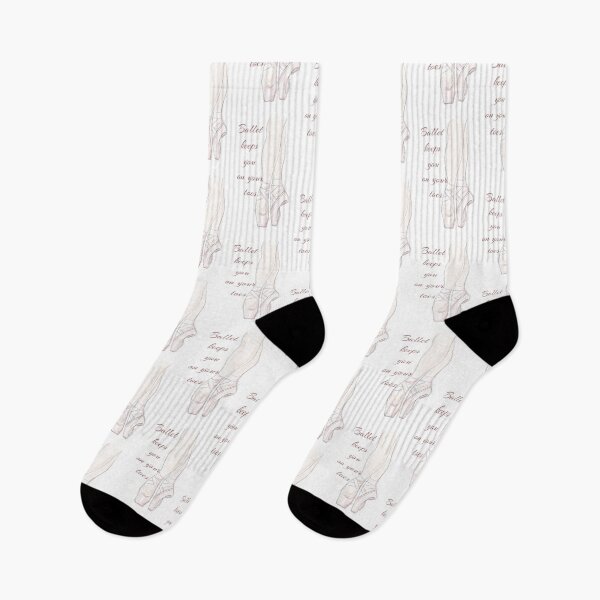 Item preview, Ballet keeps you on your toes sketch designed and sold by MamaODea.