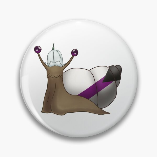 Item preview, Demisexual Pride Snail with Flower Hat designed and sold by PrideSnails.