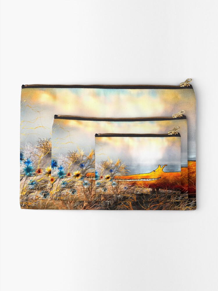 Alternate view of I Love These Flowers Zipper Pouch