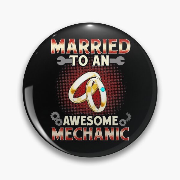 Item preview, Funny Car Repair Mechanic's Wife Married To An Awesome Mechanic designed and sold by UniQueensShop.