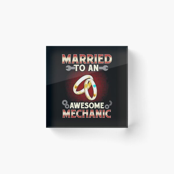 Item preview, Funny Car Repair Mechanic's Wife Married To An Awesome Mechanic designed and sold by UniQueensShop.