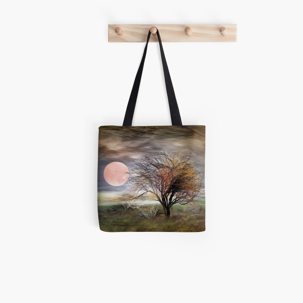 A Moon, A Pink One Tote Bag