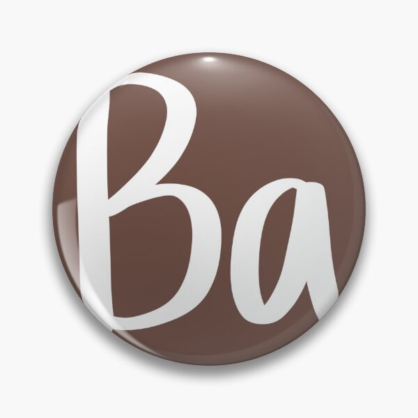 Item preview, Barium - Periodic Table of the Elements designed and sold by Hodgepodge Bricolage.