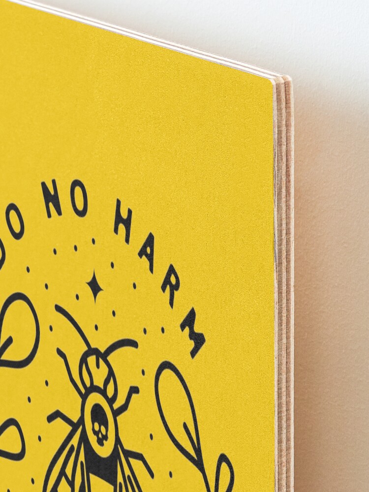 Alternate view of Do No Harm Mounted Print