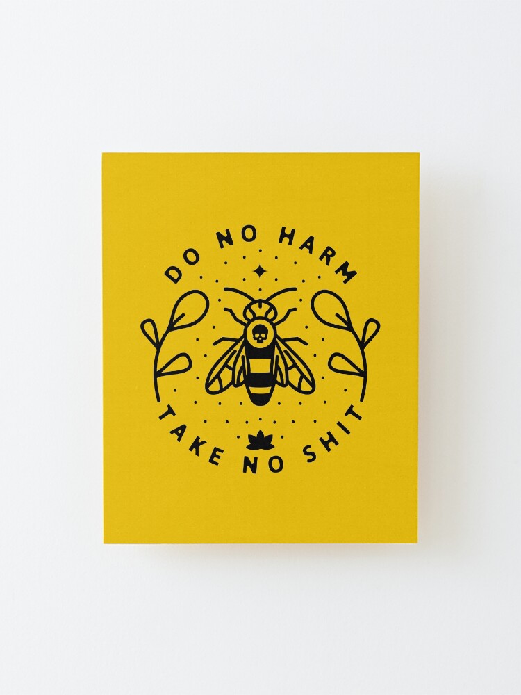 Alternate view of Do No Harm Mounted Print