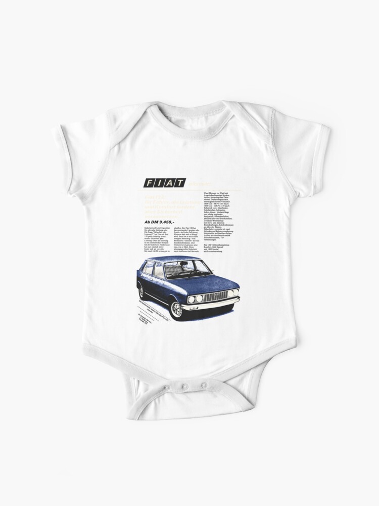 Fiat 132 Baby One Piece By Throwbackm2 Redbubble